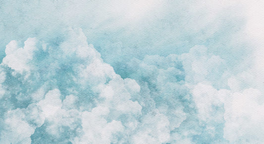 Watercolor Cloud Dancer Wallpaper