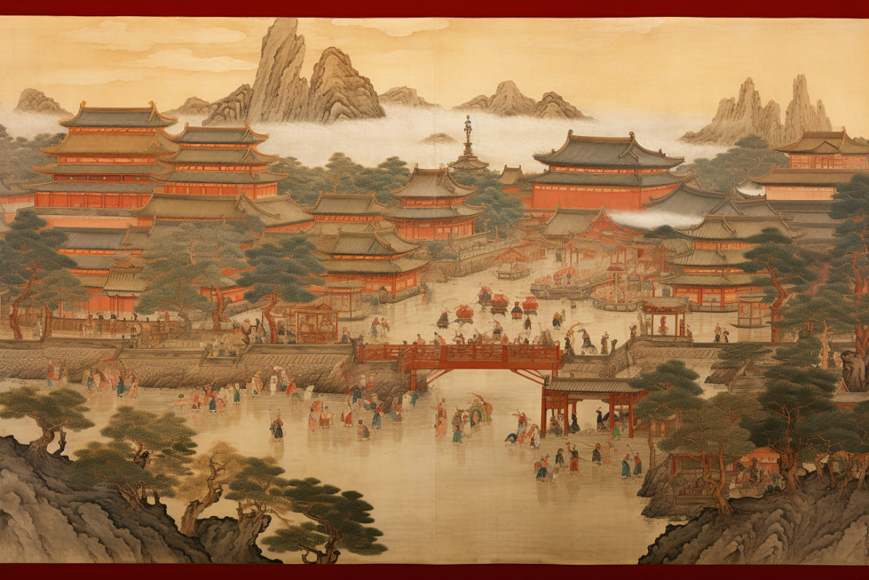 Imperial Chinese Palace Wallpaper