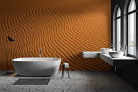Natural sand ripples wallpaper design
