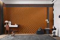 Bohemian style desert sand wallpaper
