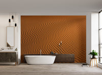 Elegant sandy dune texture wallpaper




