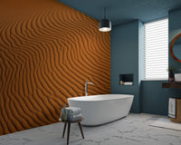Desert sand dune texture wallpaper design
