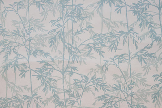 Elegant Blue Vine Wallpaper
