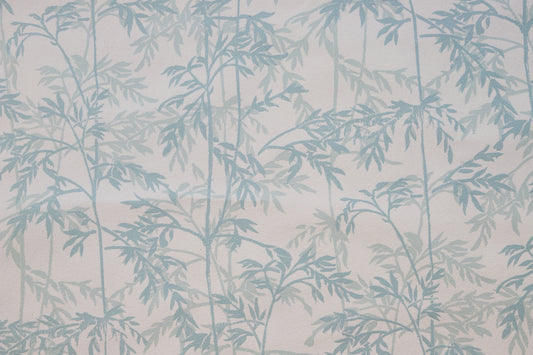 Elegant Blue Vine Wallpaper