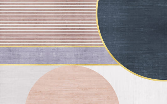 Modern Geometric Abstract Wallpaper