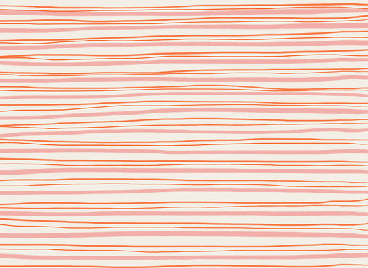 Hand-Painted Abstract Lines Wallpaper