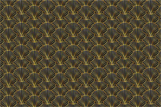 Luxury Gold Art Deco Wallpaper