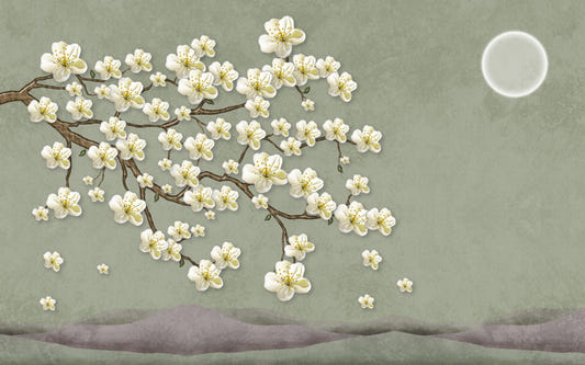 Serene Sakura Blossom Wallpaper