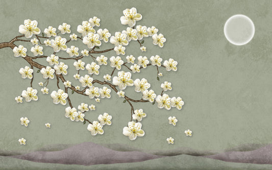 Serene Sakura Blossom Wallpaper