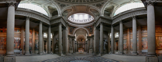 Grand Neoclassical Architectural Wallpaper