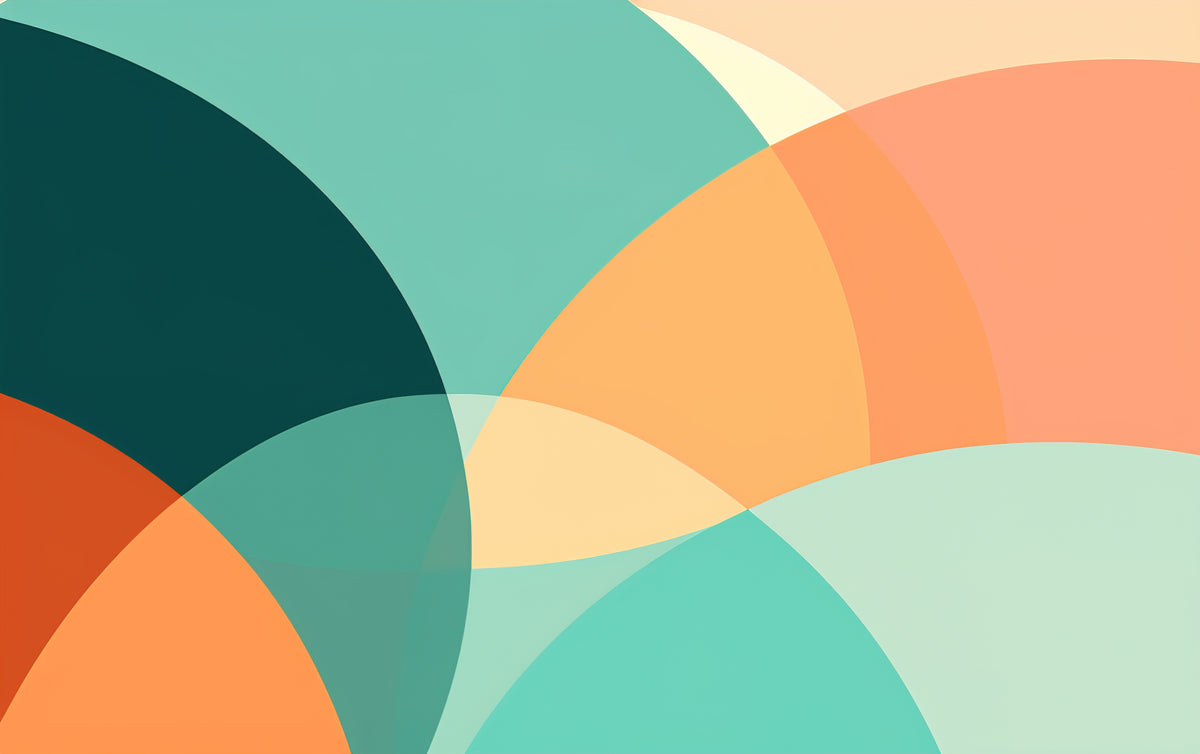 Bold Geometric Pattern Wallpaper in your room — zoomed