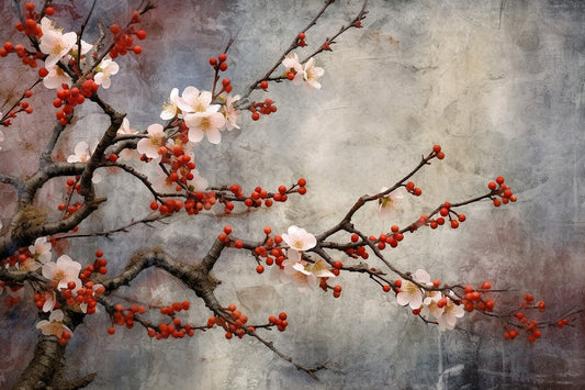 Cherry Blossom Branch Wallpaper