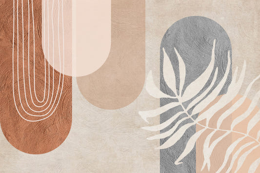 Abstract Geometric Textured Wallpaper