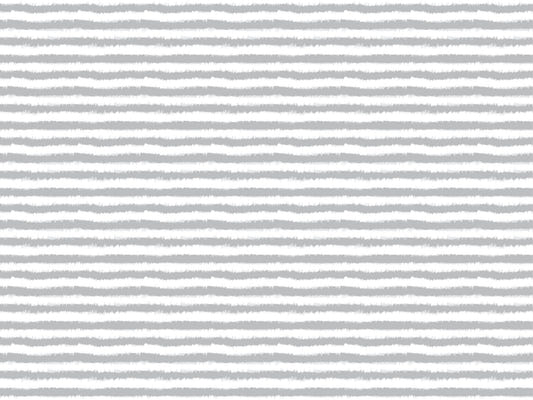Grey Horizontal Stripes Wallpaper Mural