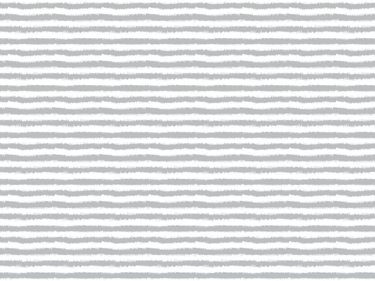 Grey Horizontal Stripes Wallpaper Mural in your room — zoomed