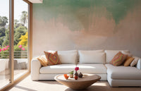 Ombre Watercolor Wall Mural Design