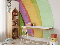 Unique Self Adhesive Watercolor Strokes Mural Design
