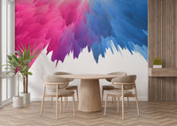 Colorful Burst of Joy Wall Mural for a lively feel
