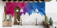 Bright and Colorful Burst of Joy Wall Mural for style
