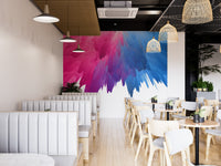 Colorful Joy Burst Wallpaper Mural to brighten up walls
