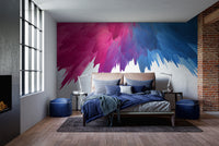 Bright Burst of Joy Wall Mural with colorful design
