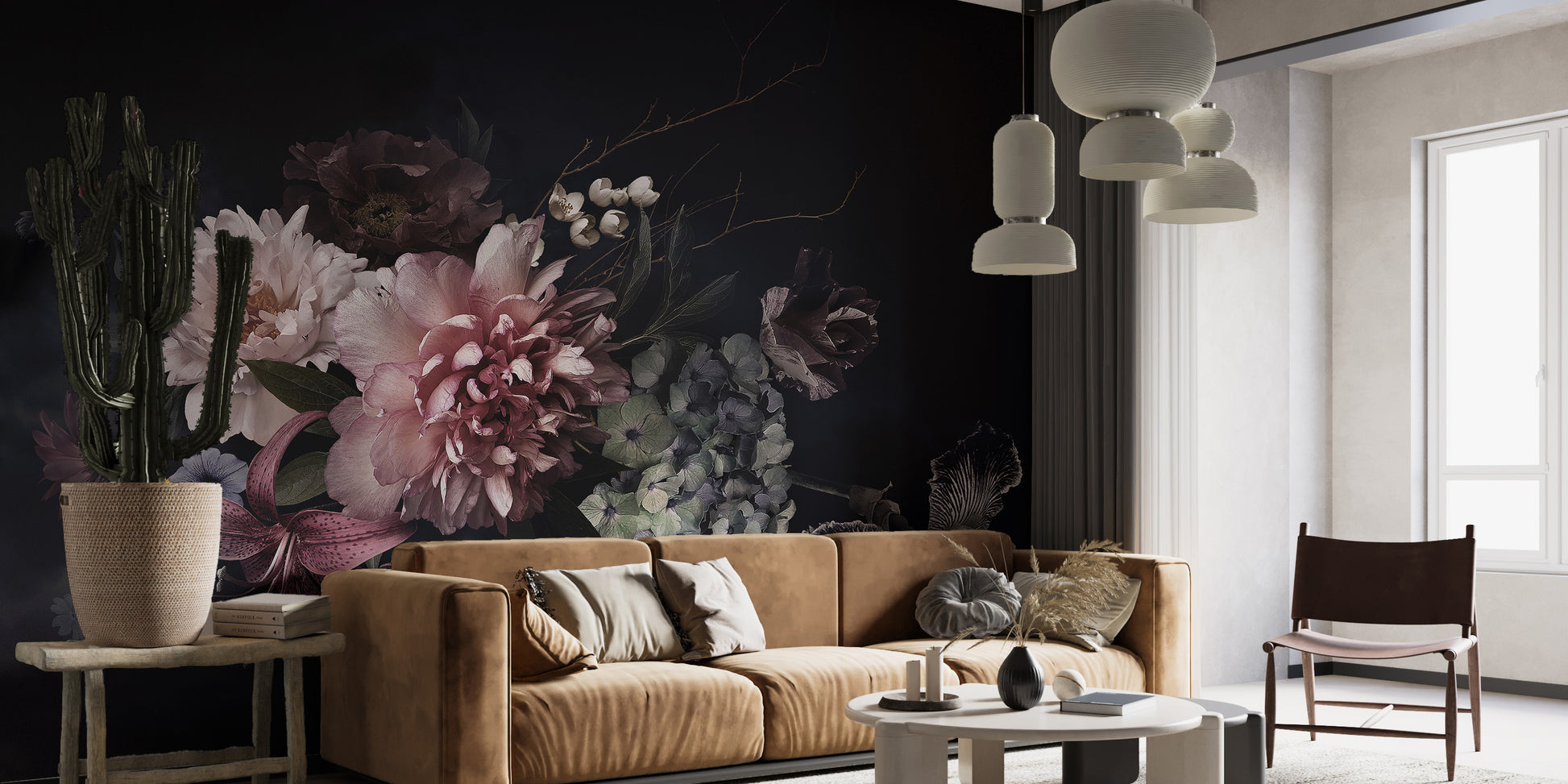 Gothic Garden Delight Wallpaper Mural for Mystical Decor