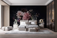 Gothic Garden Delight Wallpaper Mural for Dramatic Style