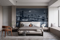 Self Adhesive New York City Lights Wall Mural
