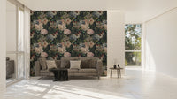 Midnight Garden Floral Wallpaper for Any Room