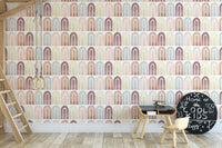Removable Abstract Patterns Wallpaper Mural for kids