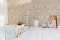 Beautiful Leaf Design Peel & Stick Wallpaper for nature vibes