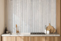 Authentic Wood Plank Wall Mural for a cozy feel

