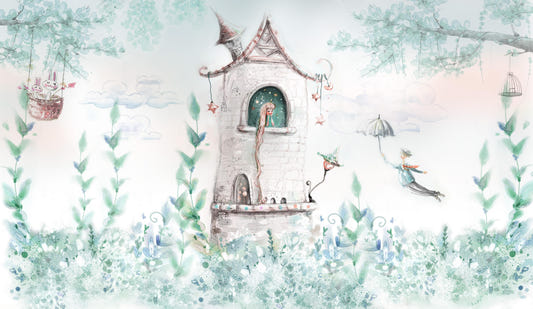 Fairytale Princess Castle Wallpaper