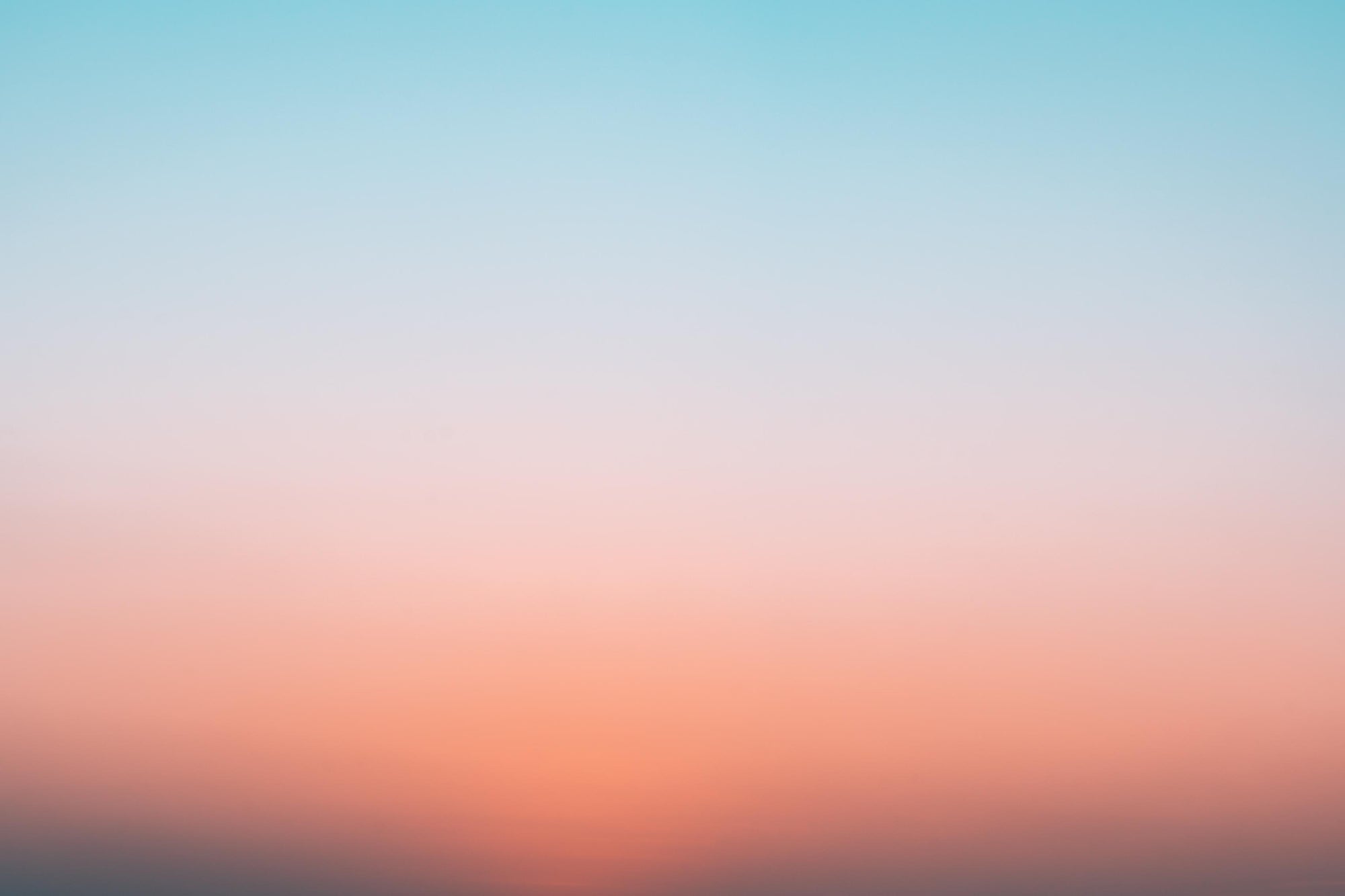 Sunrise Gradient Peaceful Wall Mural