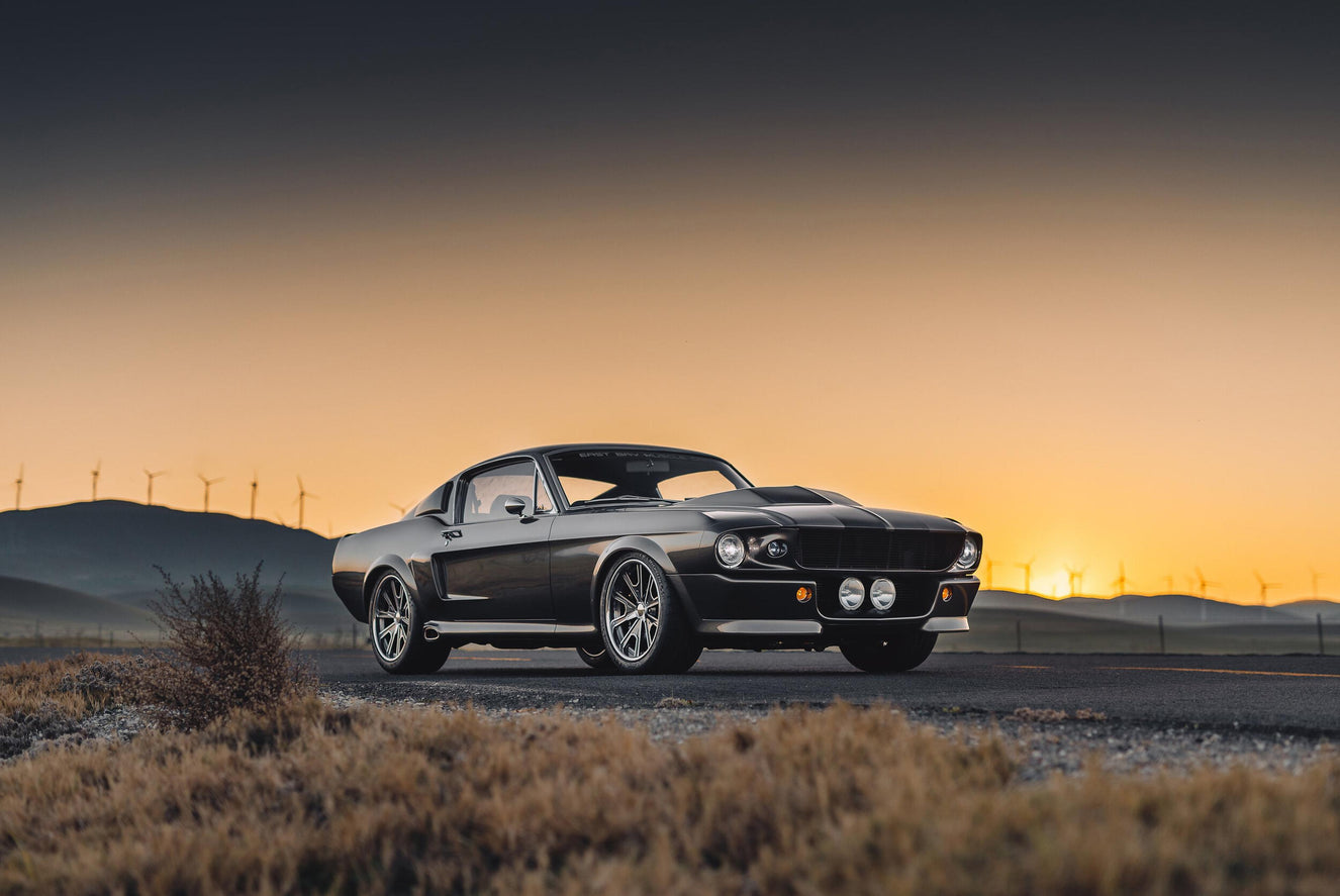 Sunset Mustang Wallpaper Mural