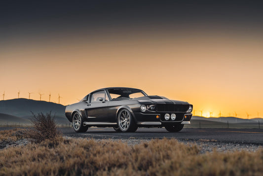 Sunset Mustang Wallpaper Mural