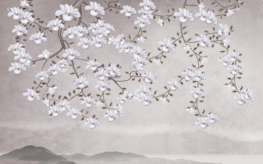 Springtime Floral Wall Mural