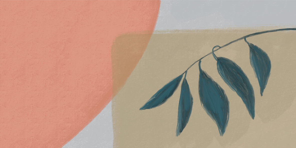 Tranquil Leaves Wallpaper Mural