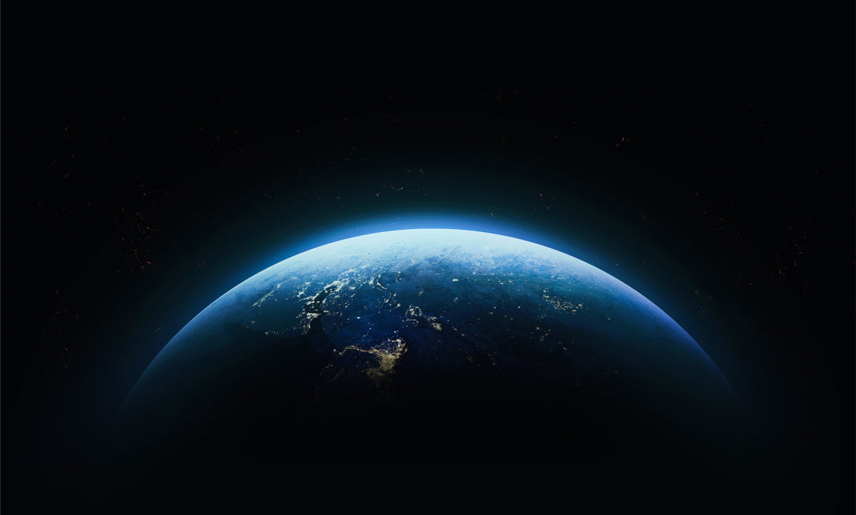 Blue Planet Wallpaper Mural in your room