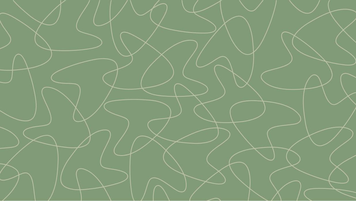 Mid-Century Modern Wall Mural in your room