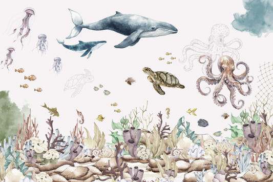 Underwater Marine Life Wallpaper