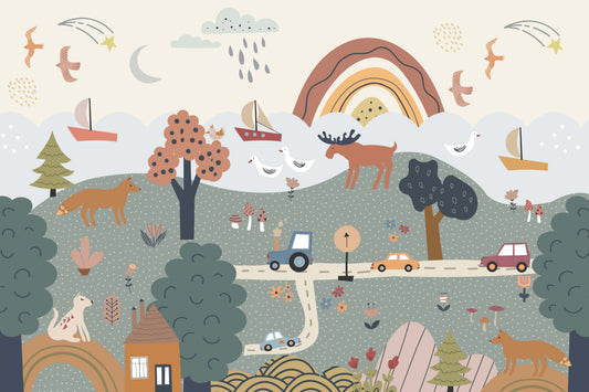 Woodland Nursery Wallpaper