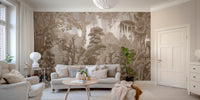 Exotic Jungle Wallpaper Mural for a bold jungle look