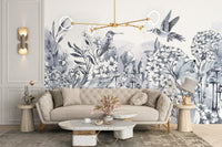Hummingbirds Paradise Wallpaper Mural for a lively space