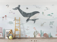 Wallpaper Mural of Undersea Life for Your Walls