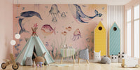 Kids Sea Fantasy Wallpaper Mural for Playful Walls
