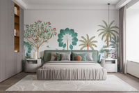 Tropical Canopy Wallpaper Mural for natural feel