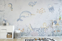 Calm Ocean Wonders Wallpaper Mural for walls