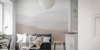 Calm alpine wallpaper mural nature-inspired
