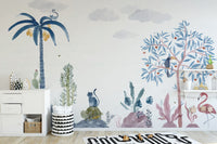Tropical Oasis Wallpaper Mural for a relaxing feel
